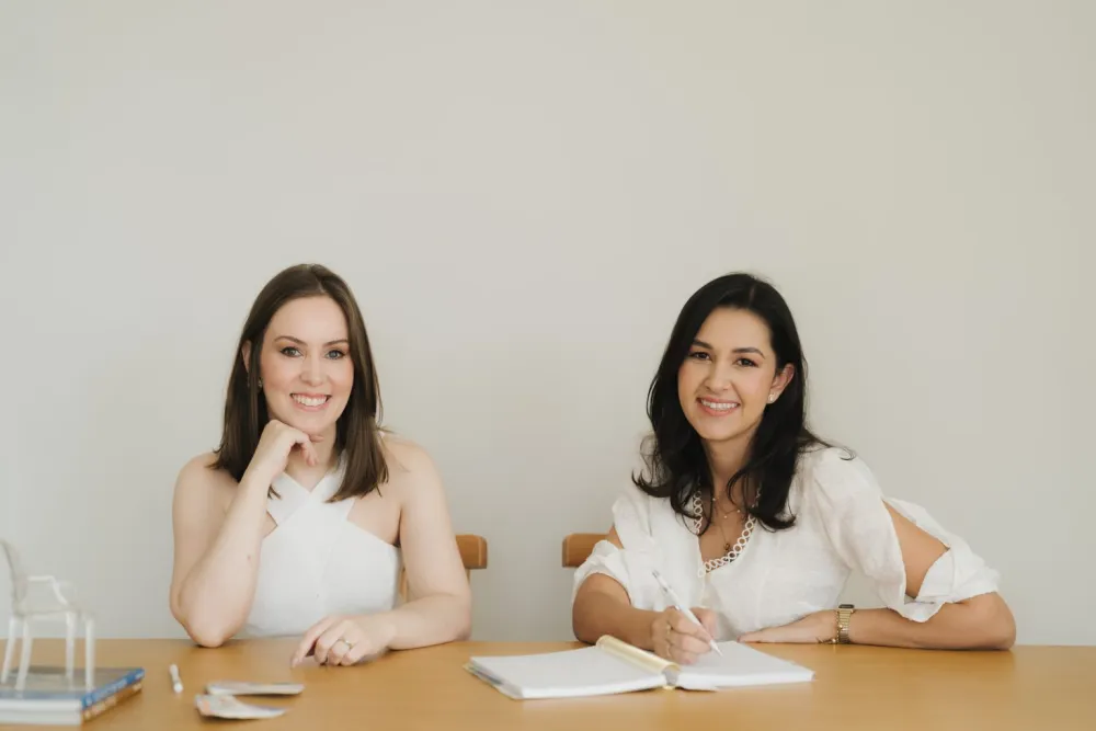 Camila e Carol, arquitetas da Casa das Amigas