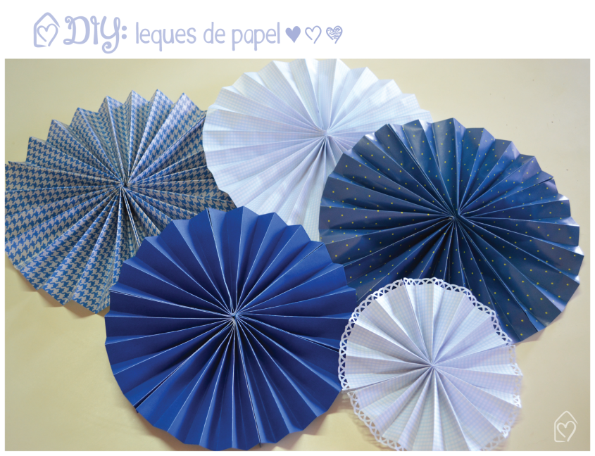 DIY: leques de papel