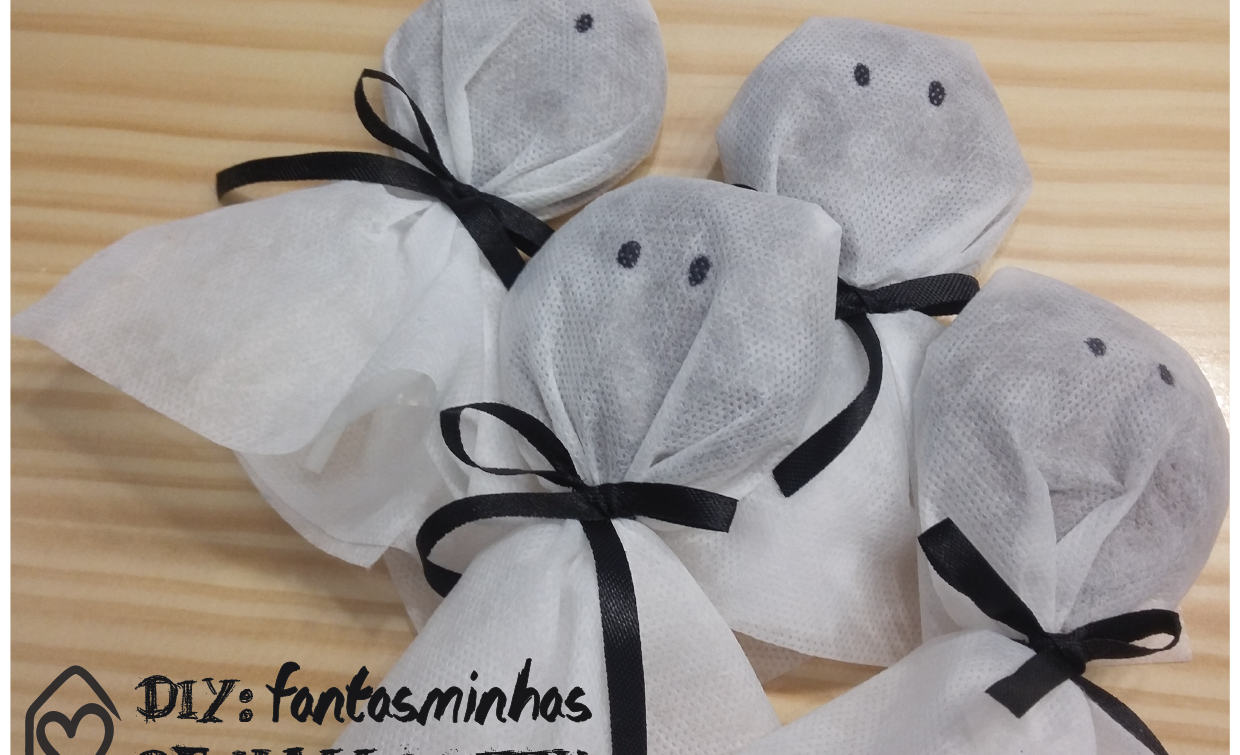 DIY: fantasminhas de halloween