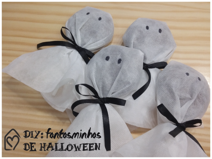 DIY: fantasminhas de halloween