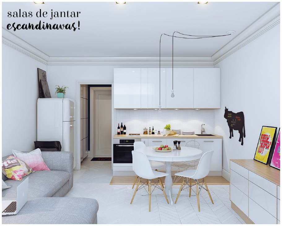 Foto de Design De Interiores Da Sala De Estar Escandinava Com