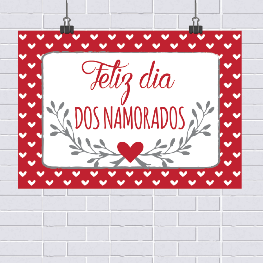 Pôster grátis: dia dos namorados