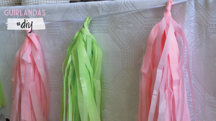 DIY – guirlanda de papel “tissuel tassel”