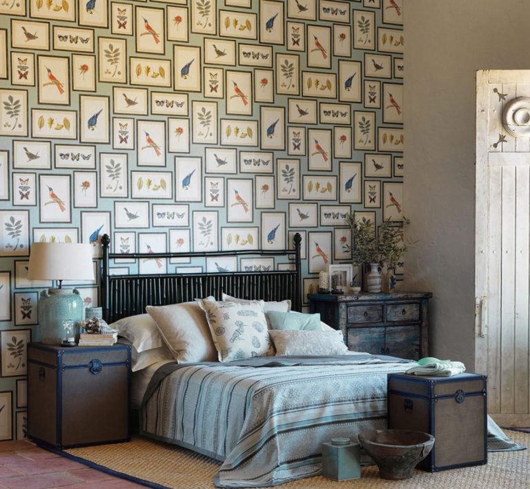5 estilos para decorar o quarto de casal com papel de parede - Casa das ...