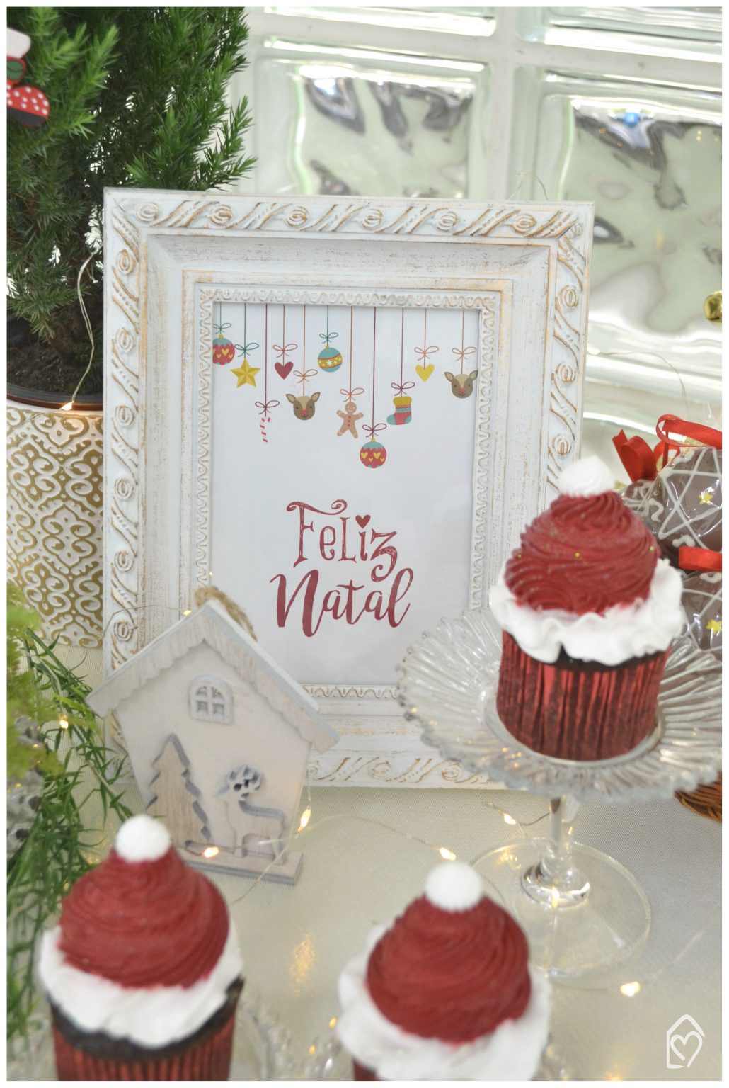 5 ideias de decoração sem usar árvore de Natal - Casa das Amigas