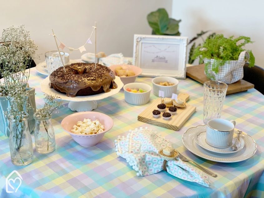 Café da tarde em clima de festa junina #cdainspira