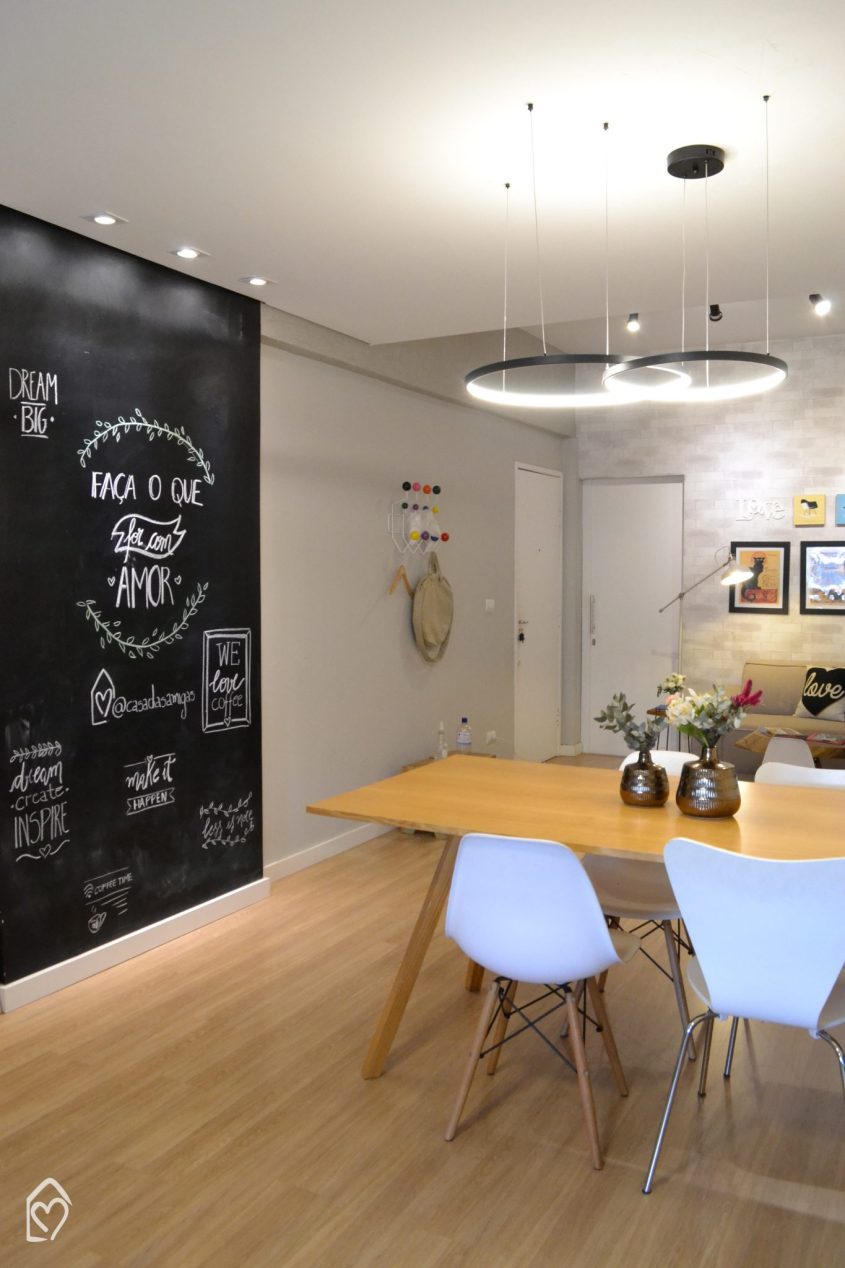 Transformando a decoração: Antes e depois escritório