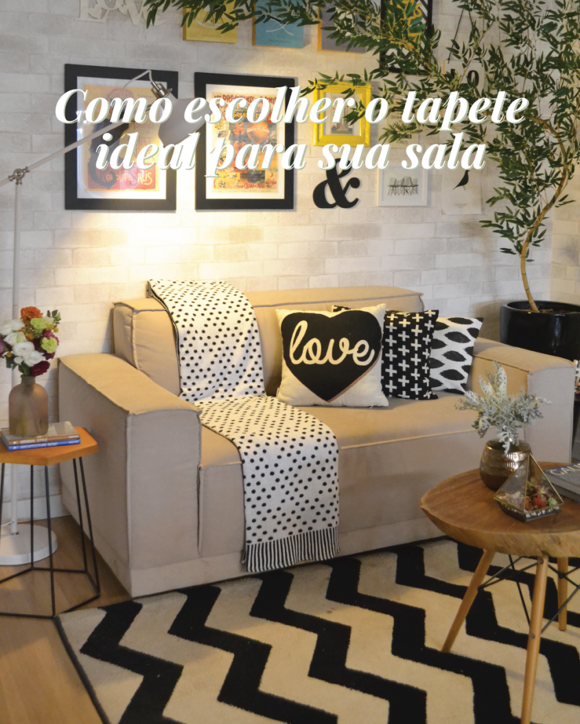 Como escolher o tapete ideal para sua sala