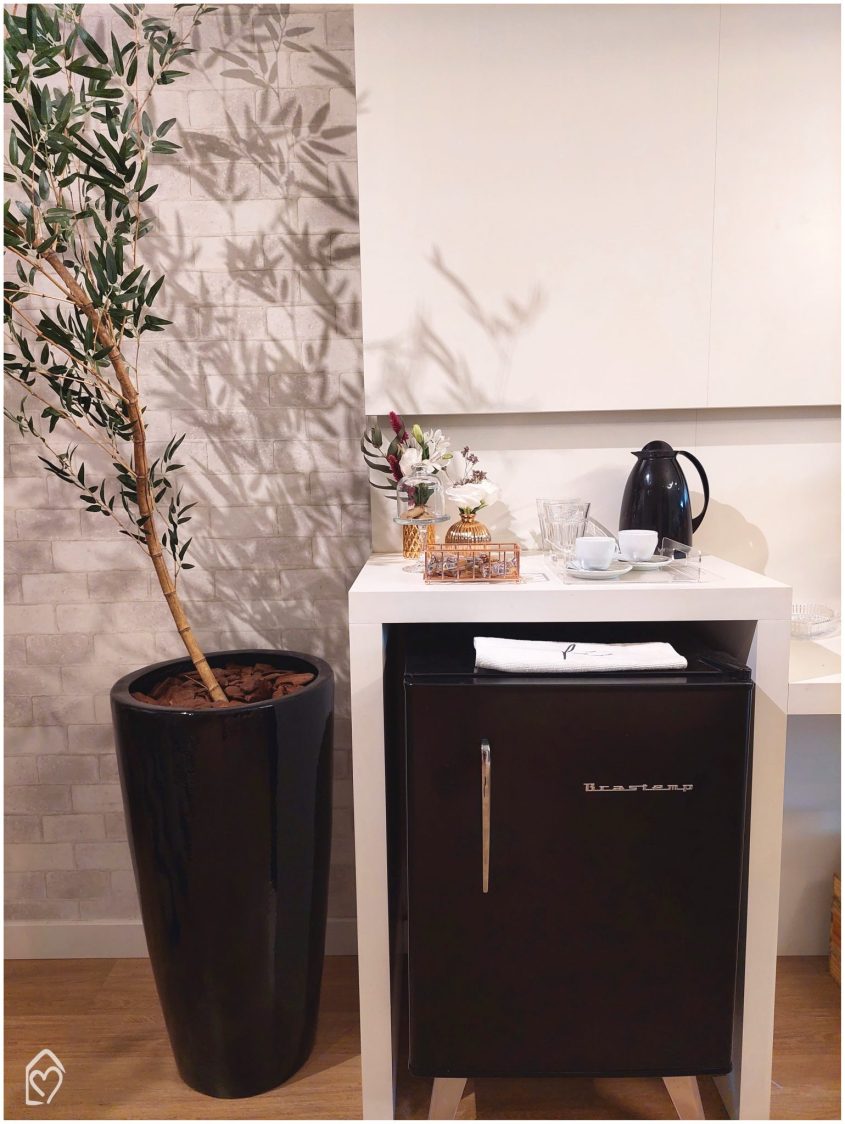 2 estilos diferentes de decor em um mesmo espaço