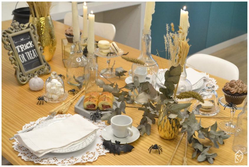 #cdainspira: Mesa posta de halloween