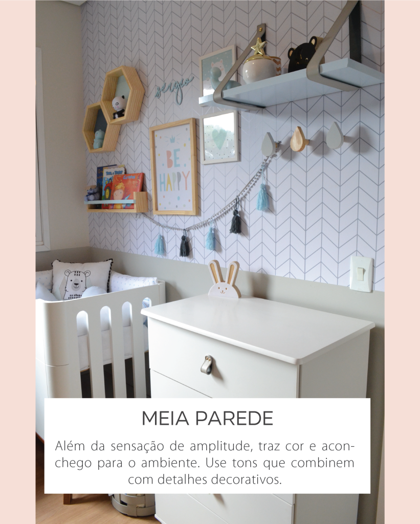 5 ideias de pinturas para quartos infantis